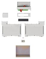PHOENIX CONTACT 2202526 Enclosure, Electronic Housing, Din Rail, IP20, DIN Rail, 180 mm, 40 mm, 159 mm, PC (Polycarbonate) RoHS Compliant: Yes