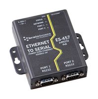 BRAINBOXES ES-457 POE ETHERNET TO SERIAL DEVICE SERVER