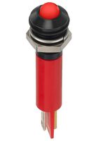 APEM Q8P1BXXR24E LED INDICATOR, PANEL, 8MM, RED, 24VDC