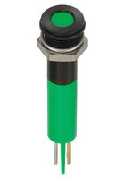 APEM Q8F1BXXHG220E LED INDICATOR, PANEL, 8MM, GREEN, 220VAC