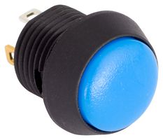 EOZ FL13LB5 PUSHBUTTON SWITCH, SPST-NO, BLUE