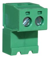 CAMDENBOSS CTBP96HJ/2 SCREW TB TO MALE HEADER, 2POS, 28-14AWG