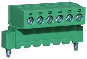 CAMDENBOSS CTBP96HJ/6FL SCREW TB TO MALE HEADER, 6POS, 28-14AWG