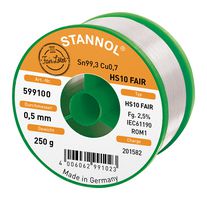 STANNOL HS10 FAIR, 0.5MM, 250G
