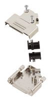 MH CONNECTORS D45ZK50-K D-SUB HOOD, 45DEG, DD, ZINC ALLOY