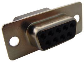 MH CONNECTORS MHDBC9SS D-SUB HOUSING, RCPT, DE, STEEL