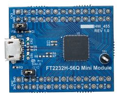 FTDI FT2232H-56Q MINI MDL EVALUATION MOD, USB TO FIFO, INTERFACE