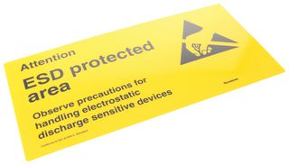 DESCO EUROPE / VERMASON 229125 SIGN, STATIC, CAUTION