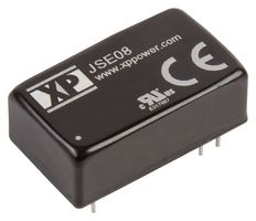 XP POWER JSE0812D12 DC-DC CONVERTER, 2 O/P, 8W