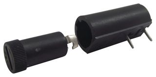 EATON BUSSMANN HTC-50M FUSE HOLDER, PCB, HORIZONTAL, 250V, 6.3A