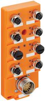 LUMBERG AUTOMATION ASBSV 8/LED 5 SENSOR DISTRIBUTION BOX, M12-5P, 8PORT