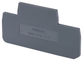 OMRON INDUSTRIAL AUTOMATION XW5E-P1.5-1.1-2 END COVER, DIN RAIL TERMINAL BLOCK