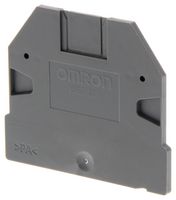 OMRON INDUSTRIAL AUTOMATION XW5E-S16 END COVER, DIN RAIL TERMINAL BLOCK