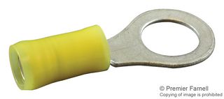 TE CONNECTIVITY - AMP 320577 TERMINAL, RING TONGUE, 3/8", 10AWG