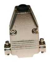 NORCOMP 979-009-010R031 BACKSHELL, 180 DEG, 9POS, ABS