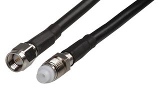 SIRETTA ASMA1000F058L13 RF CABLE ASSEMBLY, SMA PLUG-FME SKT, 10M