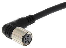 OMRON INDUSTRIAL AUTOMATION XS3F-M422-405-A SENSOR CORD, 4P, M8 RCPT-FREE END, 5M