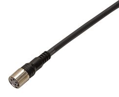 OMRON INDUSTRIAL AUTOMATION XS3F-M8PVC4S5M.1 SENSOR CORD, 4P, M8 RCPT-FREE END, 5M