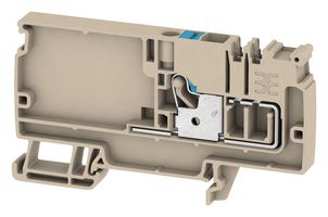 WEIDMULLER 1988130000 TERMINAL BLOCK, DIN RAIL, 1POS, 8AWG