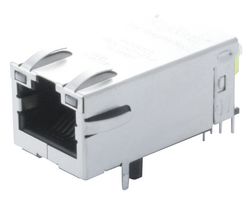 BEL MAGNETIC SOLUTIONS 0826-1X1T-23-F CONNECTOR, RJ45, JACK, 8P8C, THT
