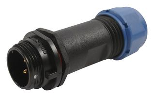 CLIFF ELECTRONIC COMPONENTS FM686842 CIRCULAR CONNECTOR, PLUG, 2POS, CABLE