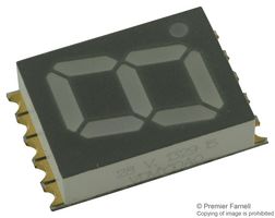 VISHAY VDMY10A0 DISPLAY, SEVEN SEGMENT, 10MM, YELLOW