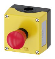 SIEMENS 3SU1801-0NA00-2AA2 EMERGENCY STOP SW, SPST-NC, 500V, SCREW