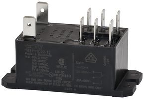 TE CONNECTIVITY - POTTER&BRUMFIELD T92P11D22-12 RELAY, DPDT, 277VAC, 28VDC, 40A