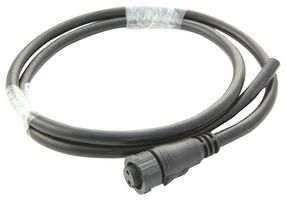 AMPHENOL LTW BB-02AFFM-QL8E01 CIRCULAR CABLE ASSY, 2POS RCPT, 1M, BLK