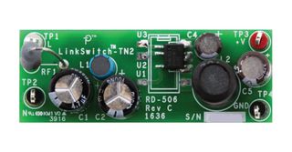 POWER INTEGRATIONS RDK-506 REF DESIGN BOARD, NON-ISOLATED BUCK CONV