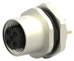 TE CONNECTIVITY T4143012031-000 SENSOR CONNECTOR, M12, RCPT, 3POS, PANEL