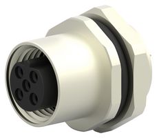TE CONNECTIVITY T4133412041-000 SENSOR CONNECTOR, M12, RCPT, 4POS, PANEL