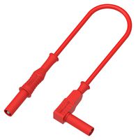 MULTICOMP PRO 76-018 TEST LEAD, 4MM BANANA PLUG-PLUG, RED, 1M