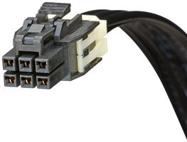 MOLEX 45130-0601 CABLE ASSY, 6P RCPT-RCPT, 150MM