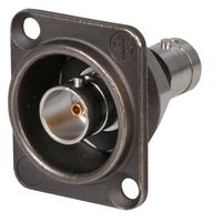 NEUTRIK NBB75DFIX RF COAXIAL, UHD BNC JACK, 75 OHM, PANEL