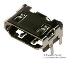 AMPHENOL COMMUNICATIONS SOLUTIONS 10029449-111RLF CONNECTOR, HDMI, 19POS, RCPT, SMT