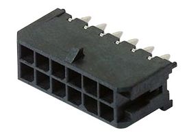 MOLEX 43045-0812 CONNECTOR, HEADER, 8POS, 2ROW, 3MM