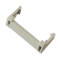 HARTING 09662080001 D-SUB STRAIN RELIEF, 15POS, PLASTIC