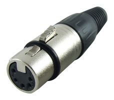 MULTICOMP PRO PS000020 CONNECTOR, XLR MIC, RCPT, 5POS, CABLE