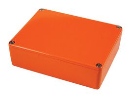HAMMOND 1590BSOR ENCLOSURE, MULTIPURPOSE, ALUM, ORANGE