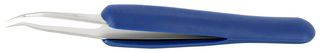 IDEAL-TEK 5C.SA.DR ESD TWEEZER, CURVE/POINTED, 115MM
