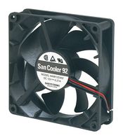 SANYO DENKI 9A0924S402 AXIAL FAN, 92MM, 24VDC, 58.6CFM, 39DBA