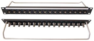 CLIFF ELECTRONIC COMPONENTS CP30171 BNC PATCH PANEL, 16POS, 1U, 4-40 HOLE