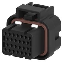 TE CONNECTIVITY - AMP 3-1437290-8 PLUG HOUSING, 26POS, GF PBT, BLACK