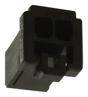TE CONNECTIVITY 1-1871465-2 RCPT HOUSING, 2POS, GF POLYESTER, BLACK