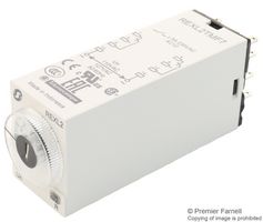 SCHNEIDER ELECTRIC REXL4TMBD TIME DELAY RELAY, 4PDT, 100HOUR, 24VDC