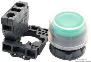 SCHNEIDER ELECTRIC XB5AP51 PB SWITCH, SPST-NO, 6A, 120VAC