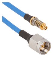 AMPHENOL SV MICROWAVE 7032-6729-060 RF CABLE, SMPM JACK-SMA PLUG, 152MM