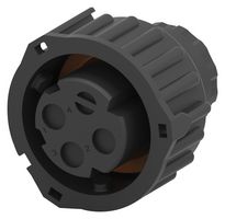 TE CONNECTIVITY - AMP 1-967325-2 CIRCULAR CONNECTOR, PLUG, 3POS, CABLE