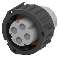 TE CONNECTIVITY - AMP 2-967325-1 CIRCULAR CONNECTOR, PLUG, 4POS, CABLE